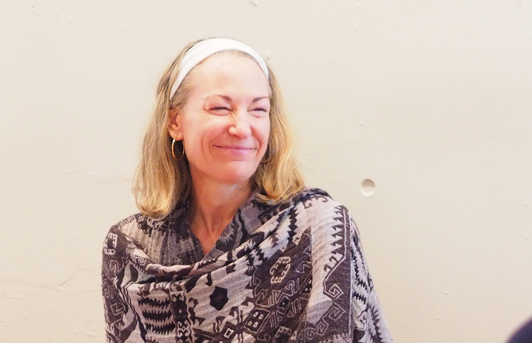 ティアン先生の笑顔