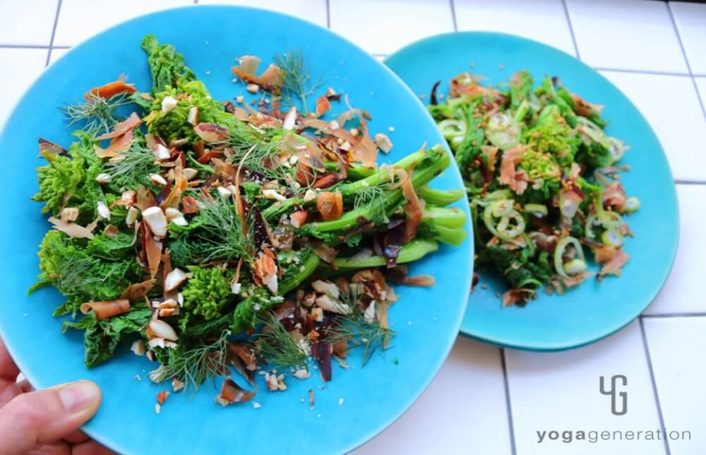 ゆるベジ：菜の花マリネ