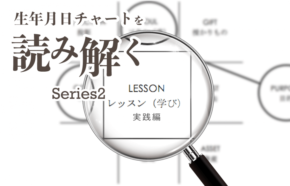 生年月日チャートを読み解くシリーズ2【レッスンナンバー実践編】