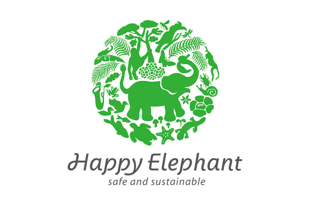 ハッピーエレファントロゴ
