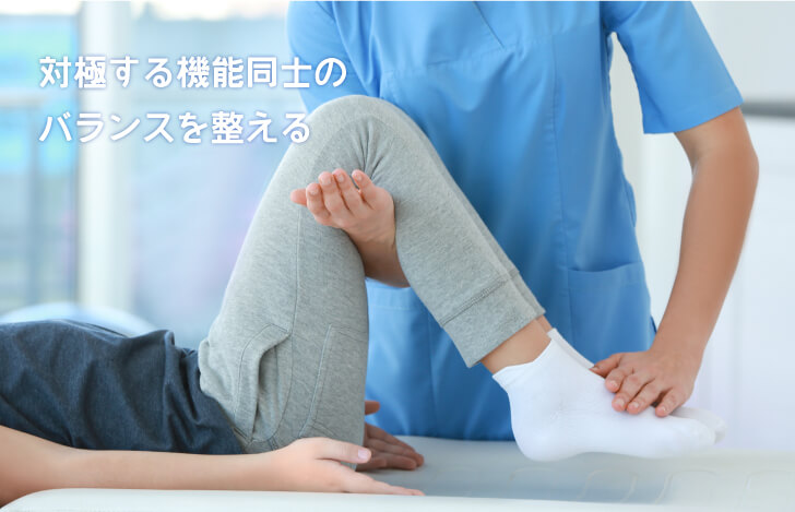 ハタの考えを応用すると、リハビリ効果が向上する