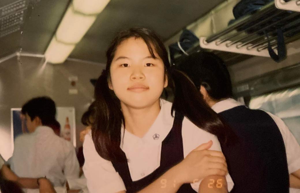 中学校の修学旅行。