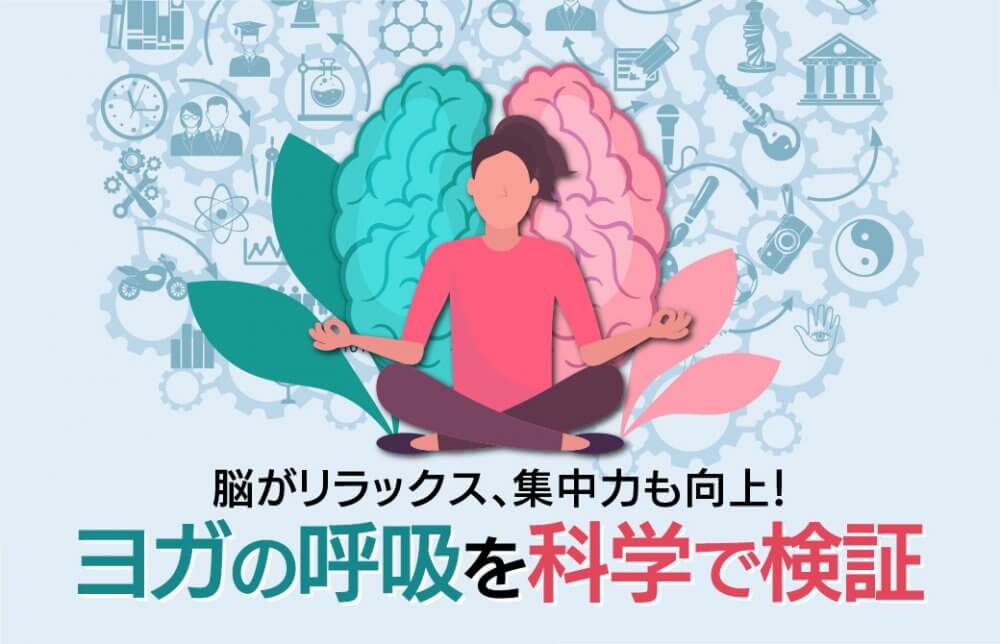 脳がリラックス、集中力も向上！ ヨガの呼吸を科学で検証