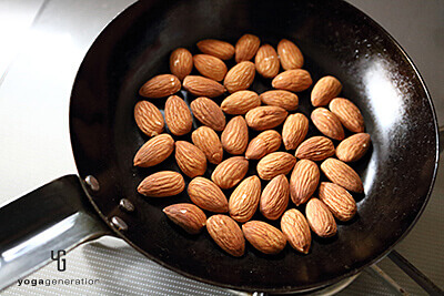 アーモンド乾煎り