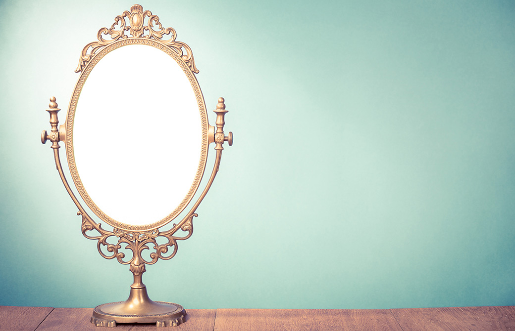 心は鏡のようなもの