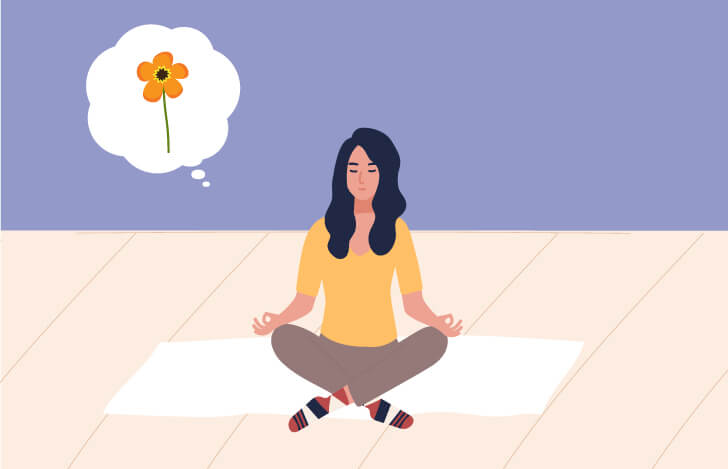 瞑想の最初の段階は、ダーラナ