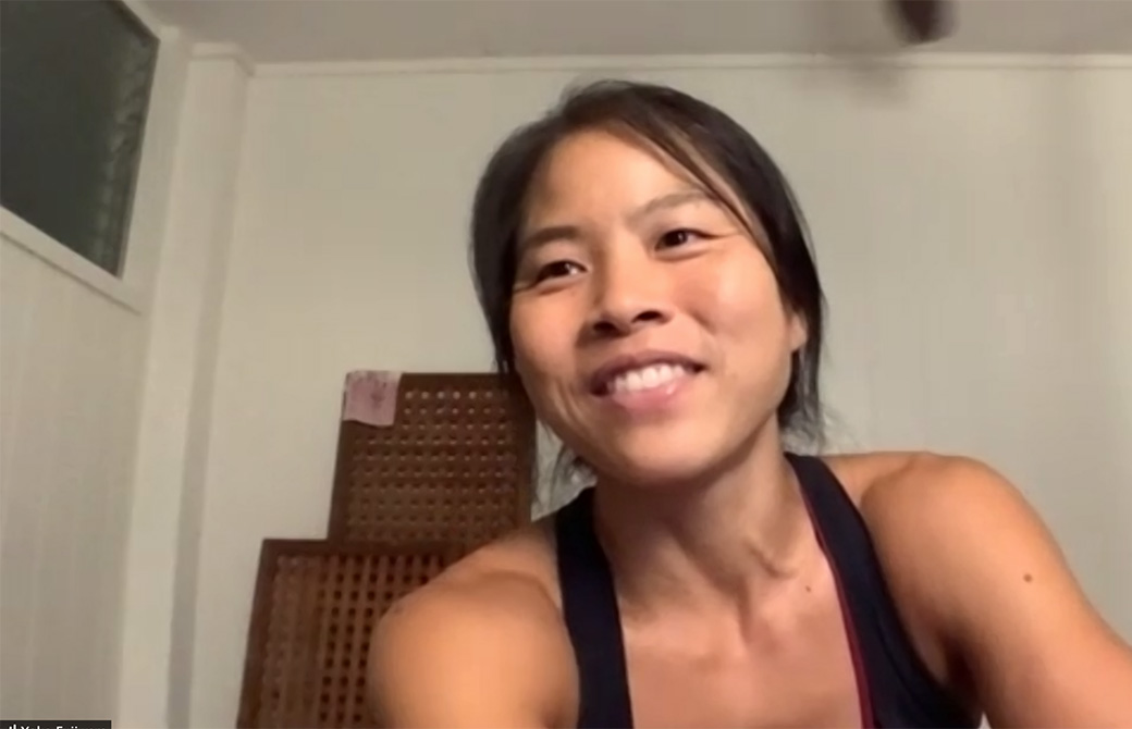 ヨーコ・フジワラ先生によるRYT200の指導風景