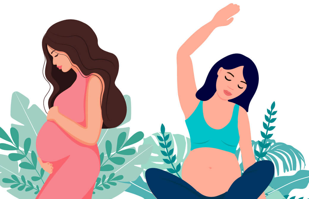 産前エクササイズの有無によるグループ分け