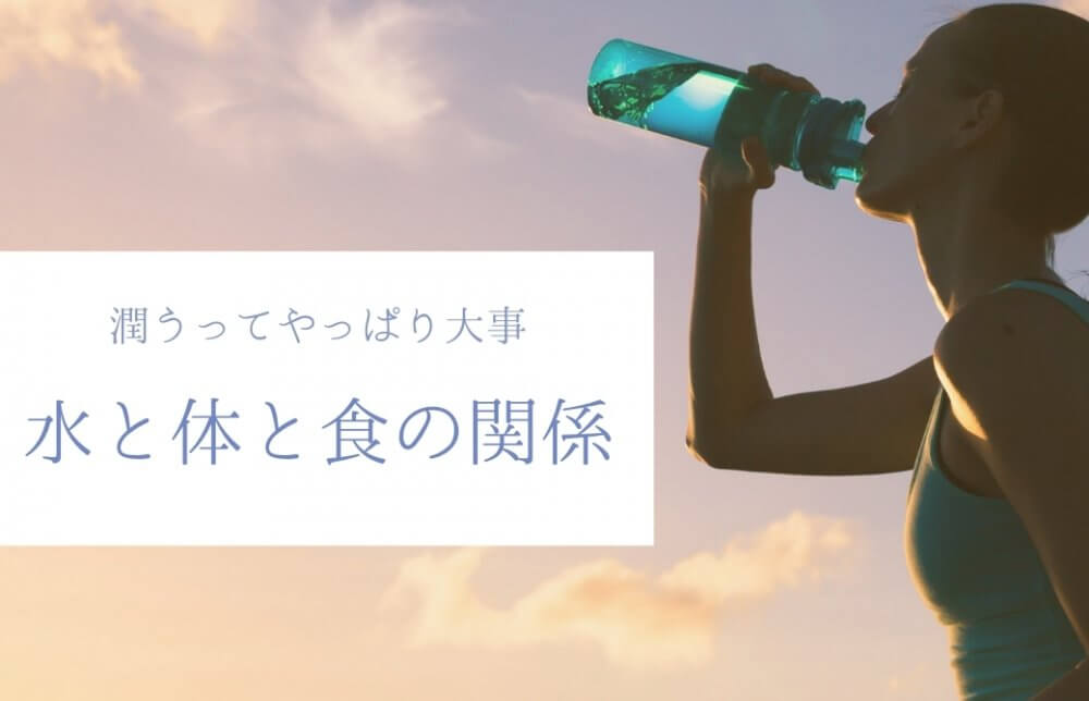 水と体と食の関係