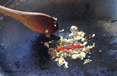 ニンニク香り出し