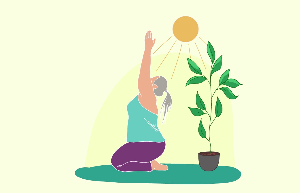ヨガの実践で体内外のアグニを取り入れる