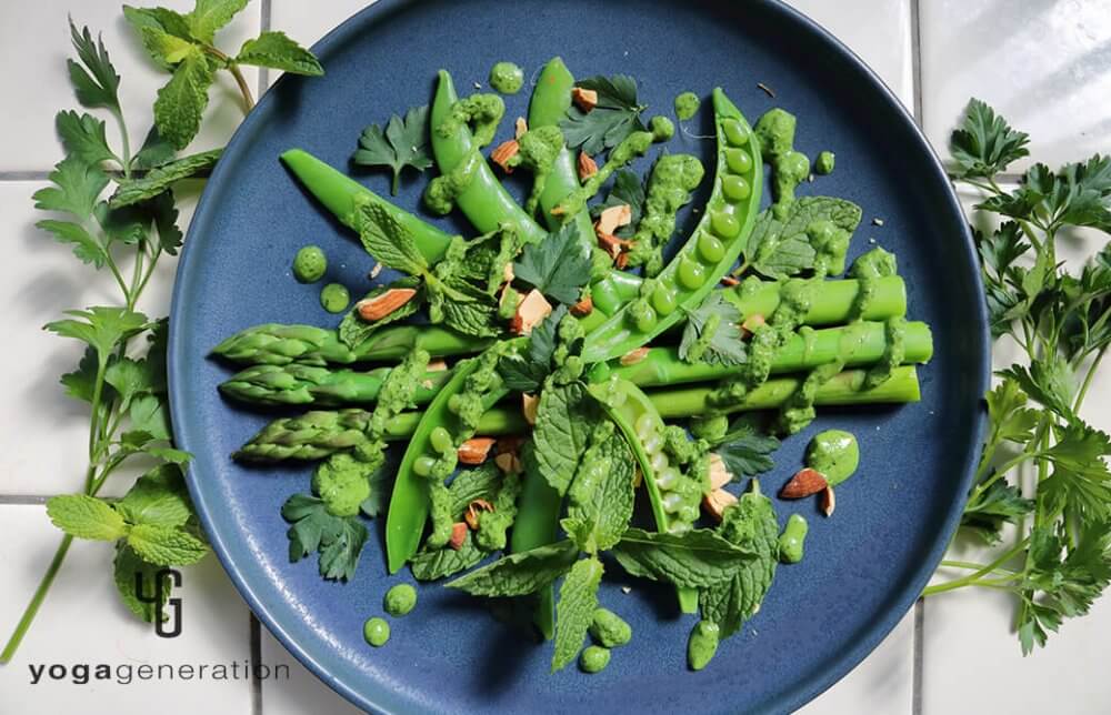 【緑を楽しむサラダ Vol.1】スパイシーヨーグルトソース