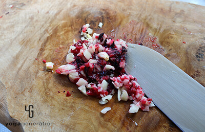 ニンニクと梅干し合わせ