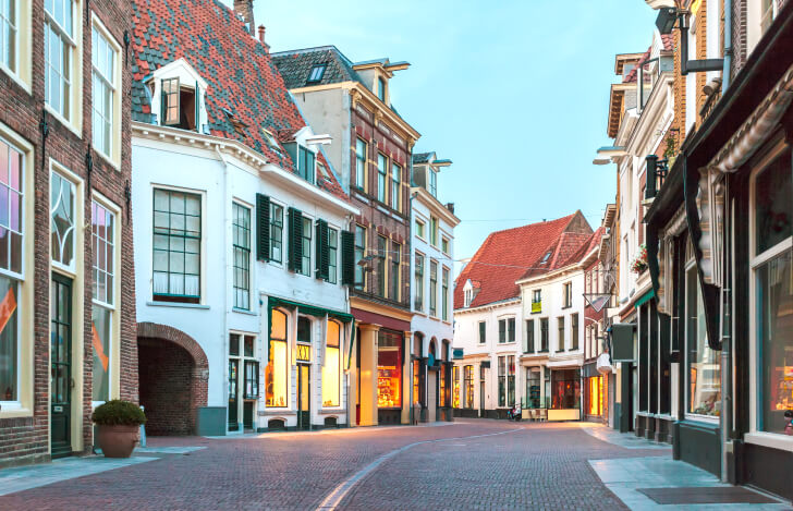 オランダの街並み