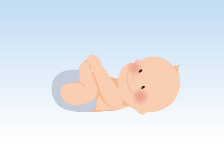 生まれたばかりの赤ん坊