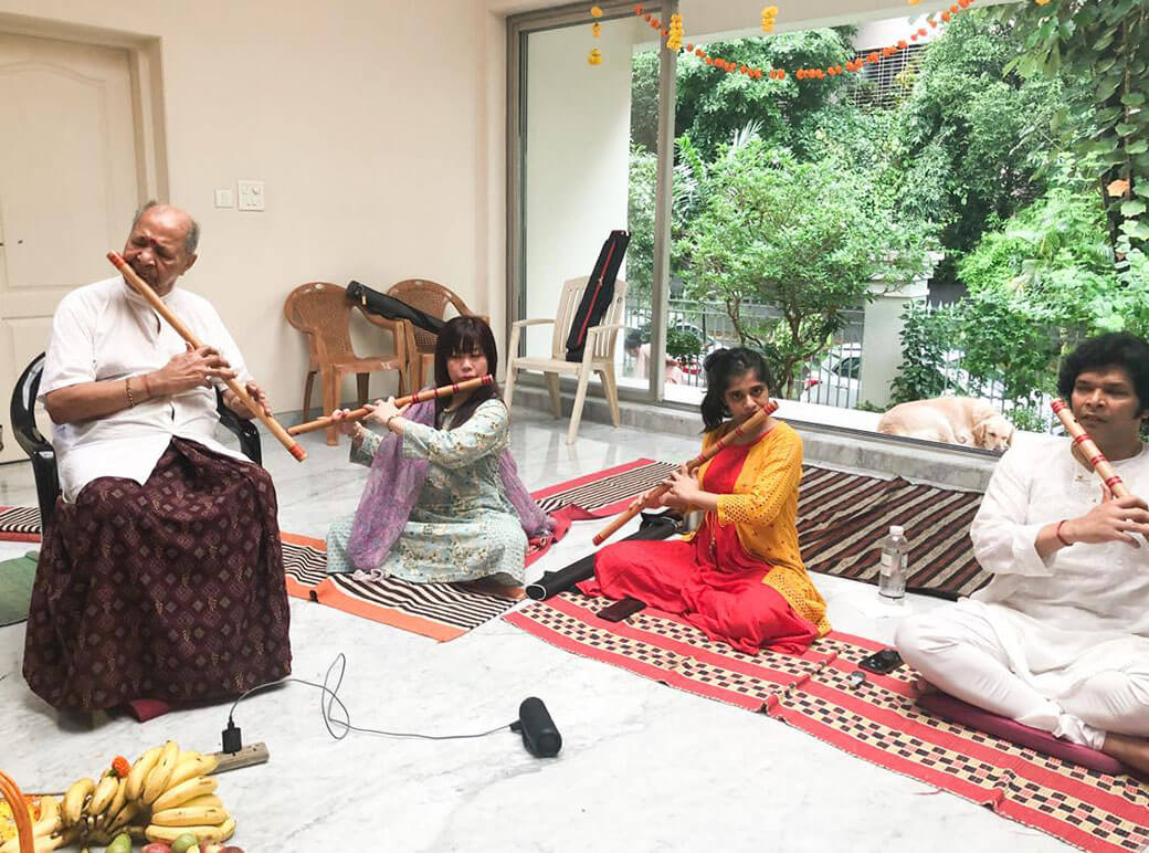 グルジとの音楽奉納