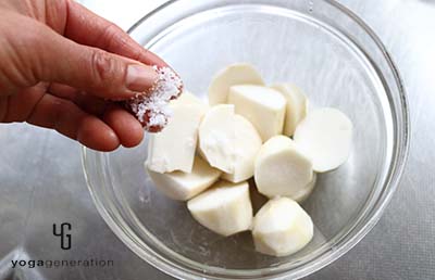 サトイモ滑りとり