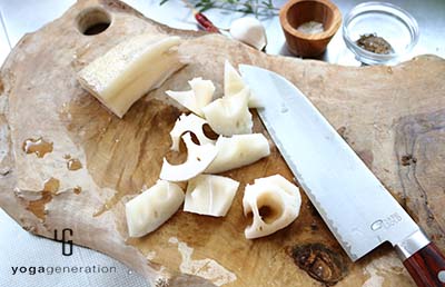 レンコンカット