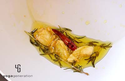 フレーバーオイル作り