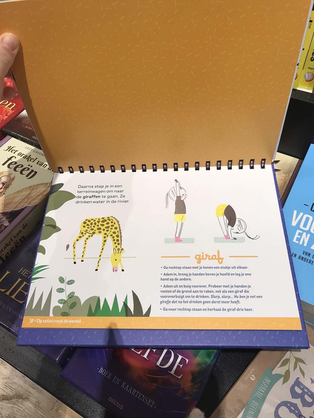 オランダのヨガゲーム：Stap voor stap yoga voor kinderen