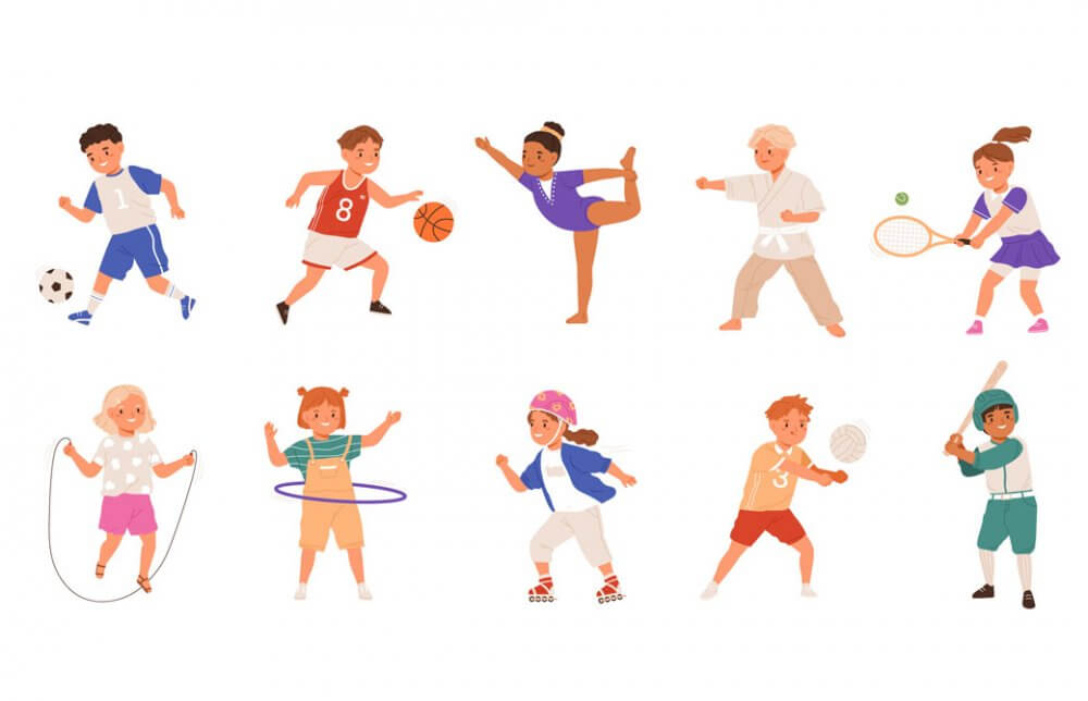 子ども習い事イラスト