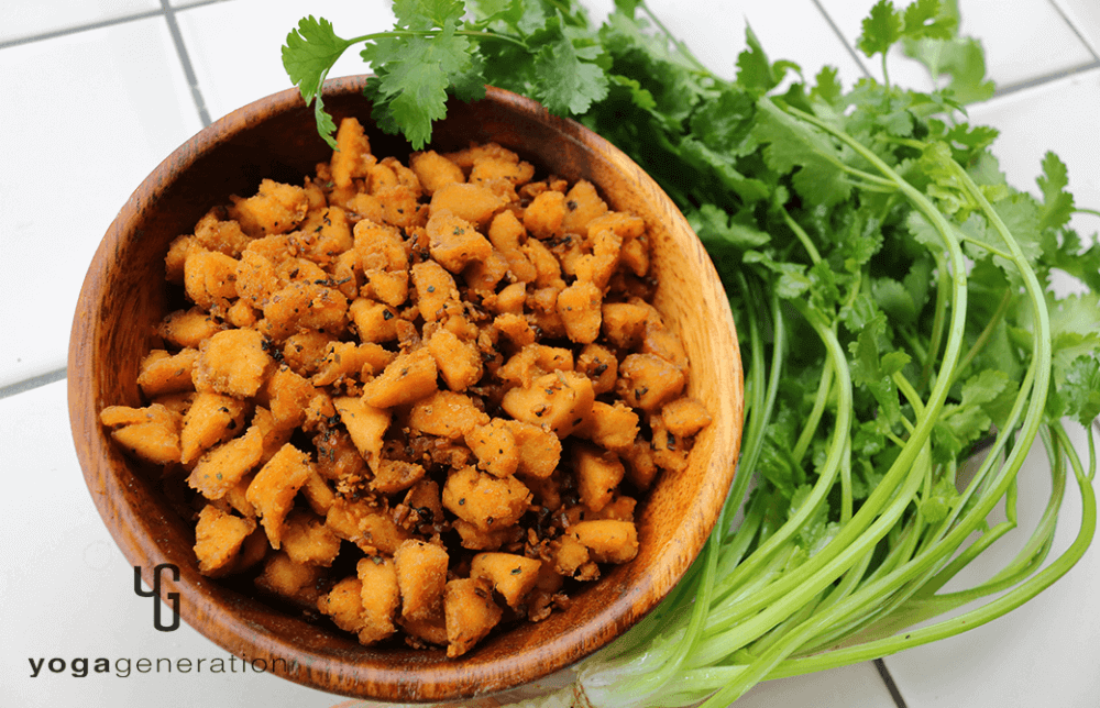 高野豆腐で仕込む！ヴィーガンな『チョリソー』ふりかけ