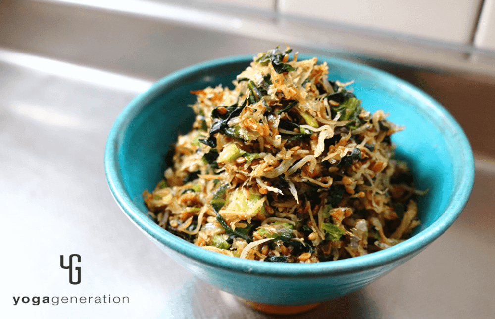 青菜の焦がし醤油ふりかけ