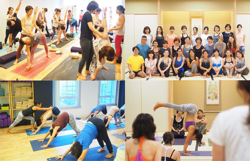 ヨーコ・フジワラ来日ワークショップの様子