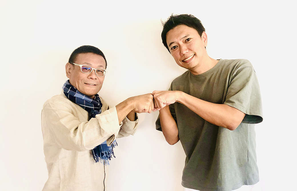 内田かつのり先生とMIKIZO