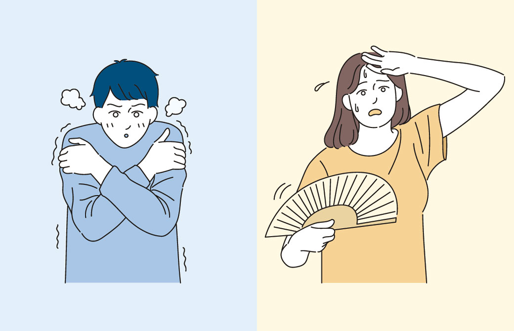 冬バテの画像