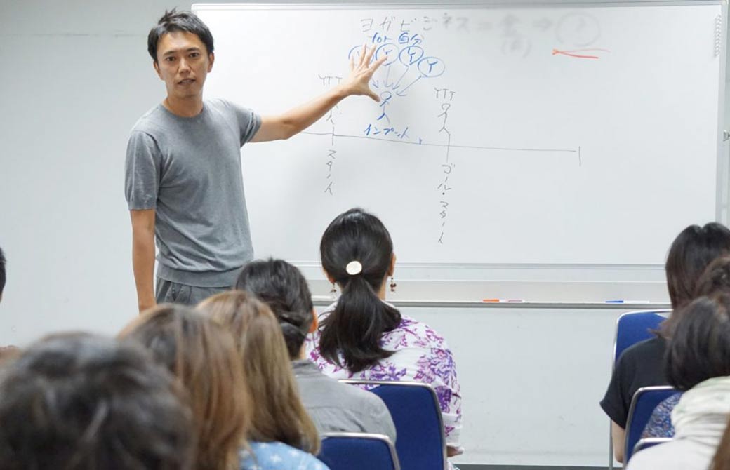 酒造さんの登壇風景