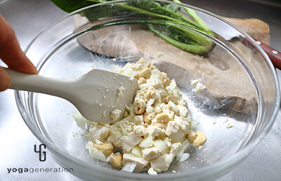 ディップ下ごしらえ