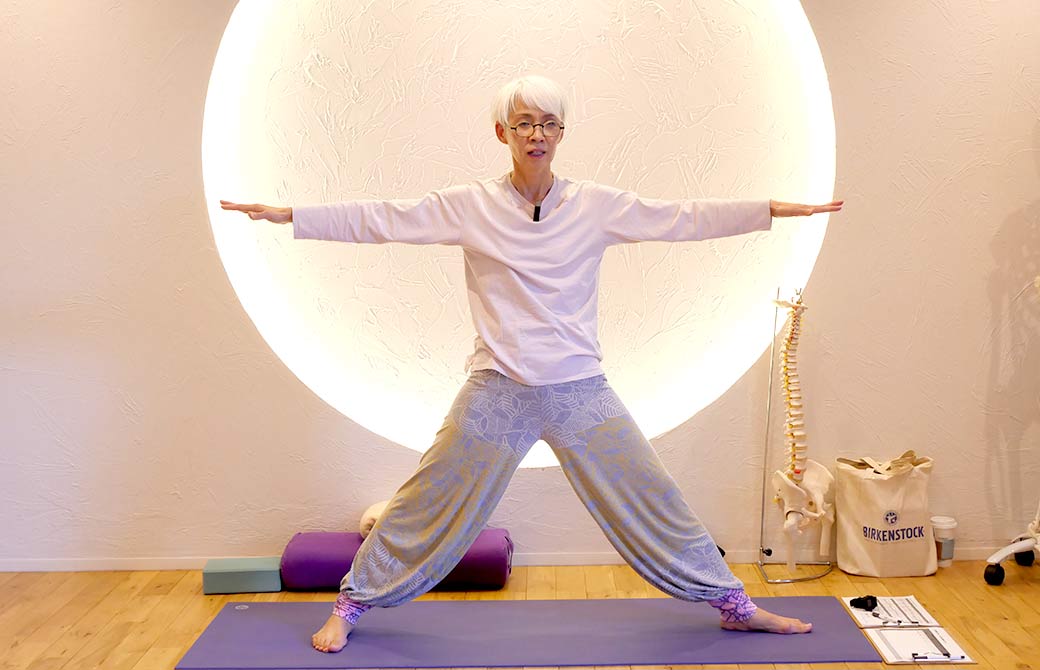 中井先生のクラス風景。