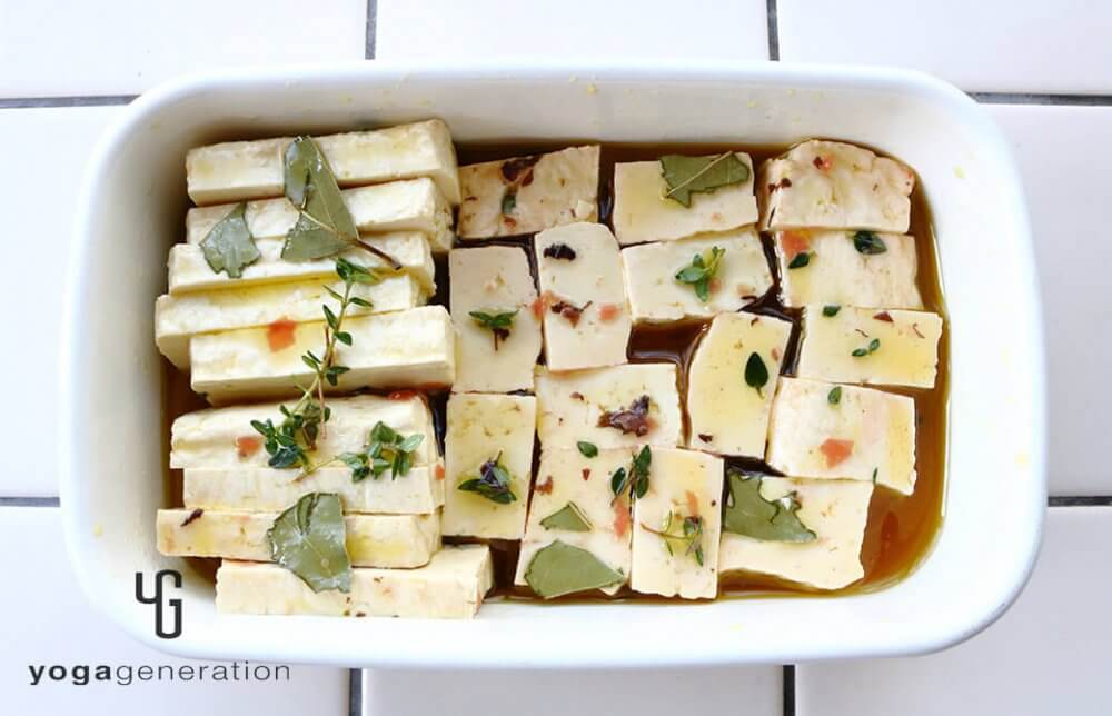 お豆腐のピクルス