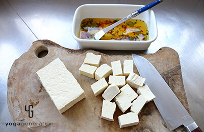 お豆腐カット