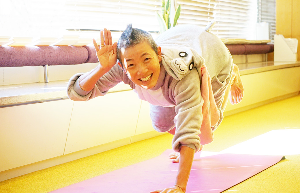 高尾美穂　新年ヨガ