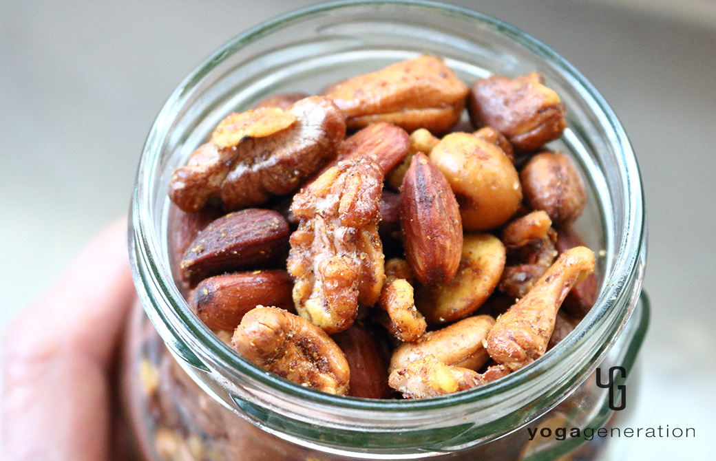 今回も大活躍のスパイシーナッツ