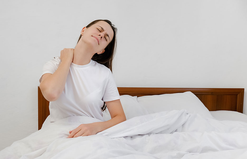 朝起きた時、身体がバリバリな状態