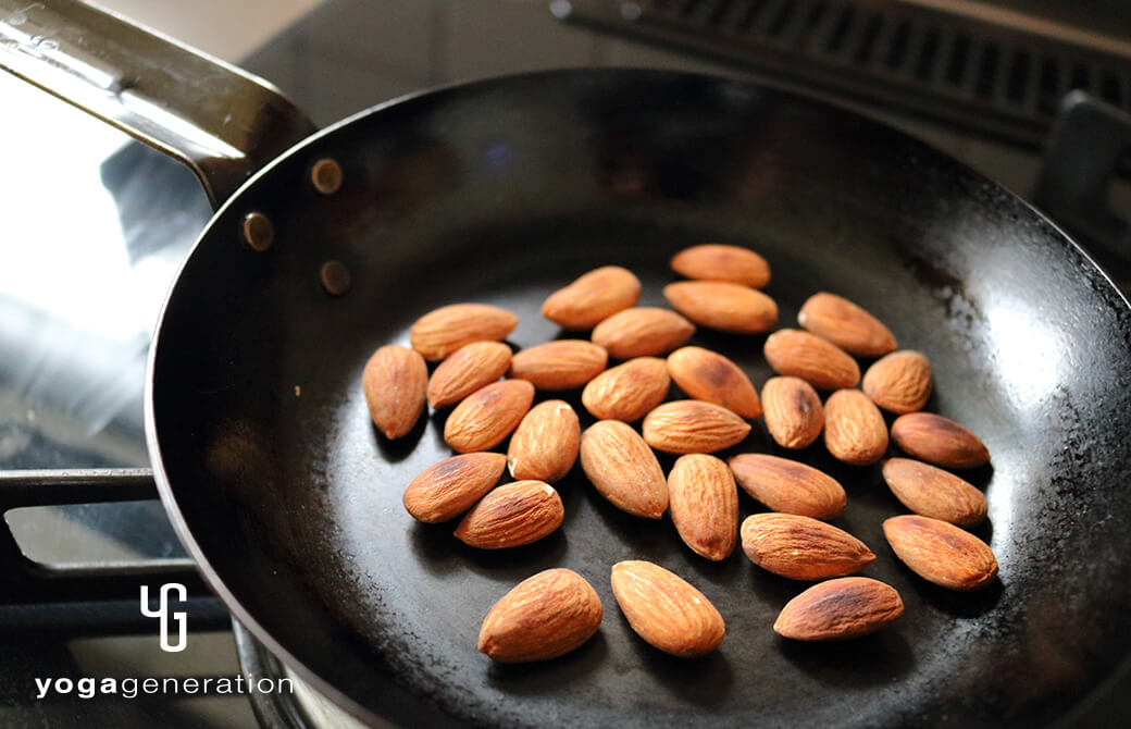アーモンド乾煎り