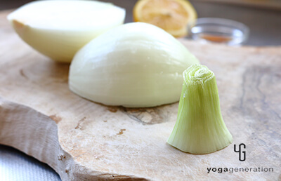 新タマネギの頭