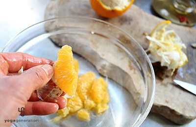 夏ミカン皮むき2