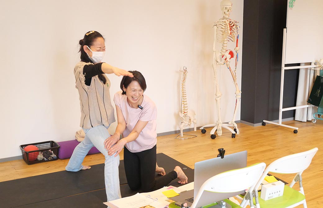 Miwa先生RYT200のアジャストシーン