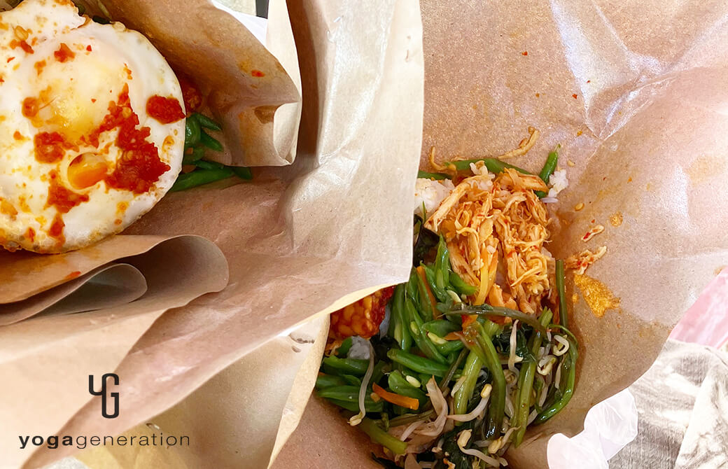 通常のテイクアウト素材