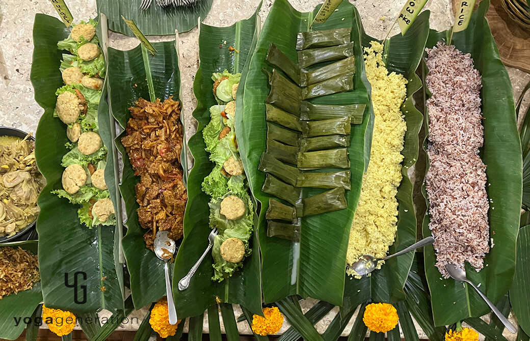 ケータリングセッティング