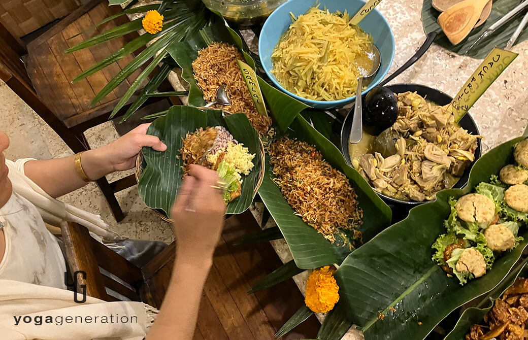 ケータリング盛り付け