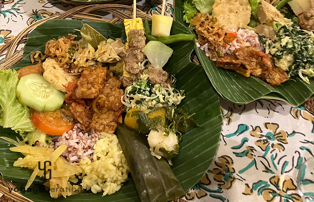 ケータリング盛り付け完了