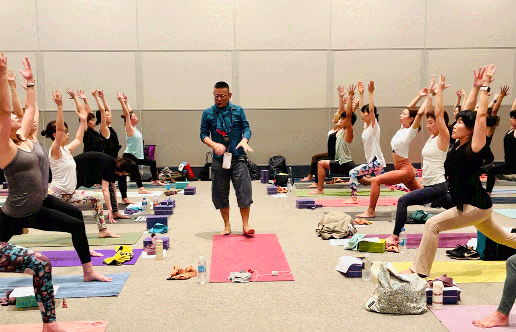 内田先生ヨガフェスタ