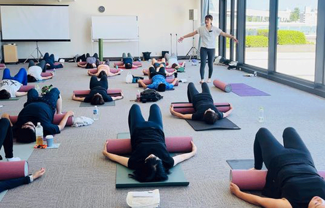 今年はピラティスも盛り上がっています！