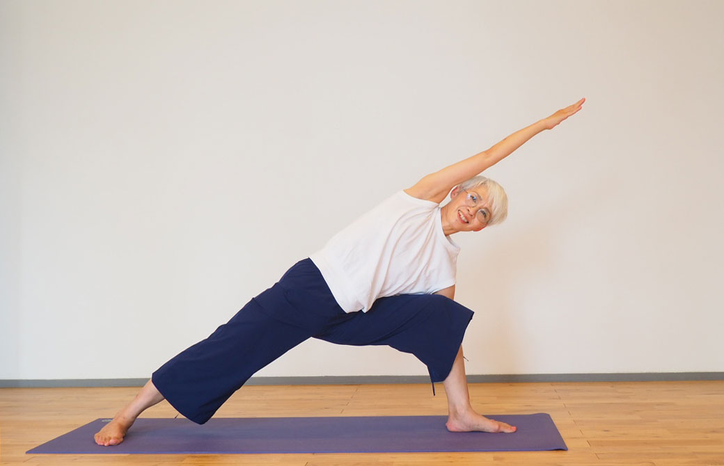 中井先生のパールシュヴァコナ―サナ。美しい