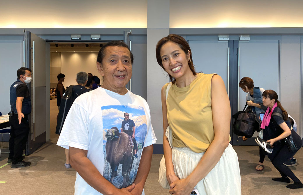 ケンハラクマ先生とサントーシマ香先生